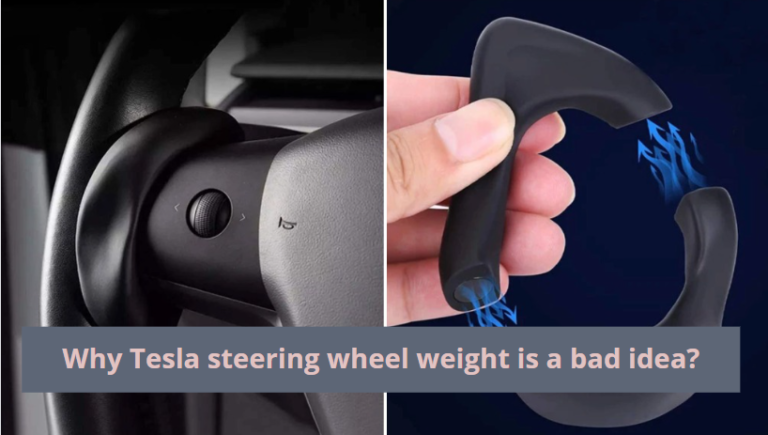 Why Tesla steering wheel weight is a bad idea?