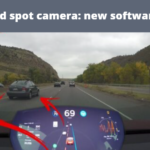 Tesla blind spot camera: new software update