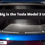 How big is the Tesla Model 3 trunk?