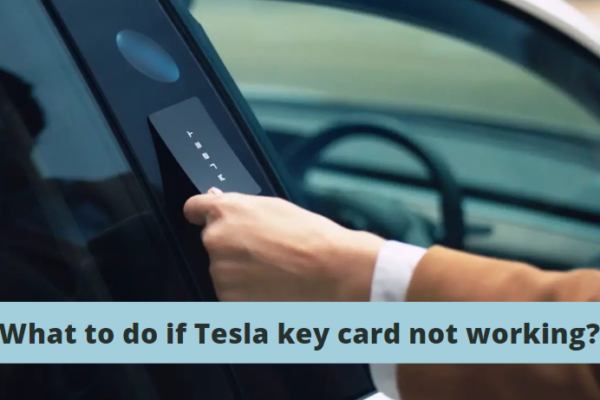 Tesla key card