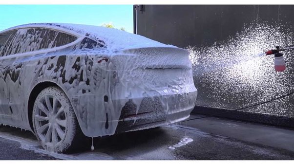 Can a Tesla Model 3 go through a car wash? 