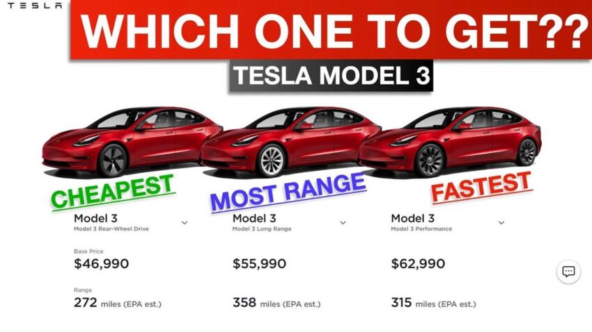 tesla rear wheel drive vs all wheel drive